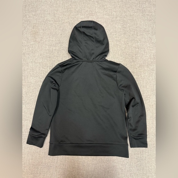 adidas Black Hoodie with Multicolor Logo - Picture 3 of 5